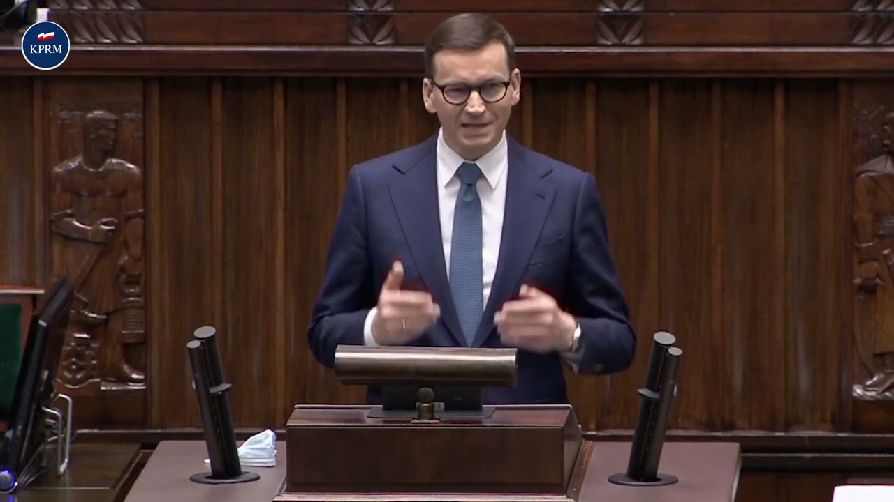 Mateusz Morawiecki w Sejmie - YouTube