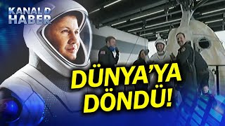 İlk Türk Astronot Alper Gezeravcı Dünya'ya Döndü! İşte O Anlar... #Haber