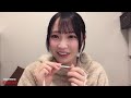 野口衣織(=LOVE) 青春”サブリミナル” カラオケ配信 SHOWROOM