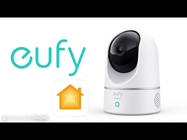 eufy Security Cámara interior C120 y P24, 2K, cámara de seguridad interior,  cámara enchufable Wi-Fi, IA humana y mascota, compatibilidad con asistente