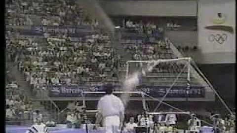 Lavinia Milosovici - 1992 Olympics EF - Uneven Bars