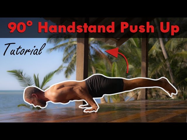 90 Degree Handstand Push-up Tutorial - A step by step guide — BERG