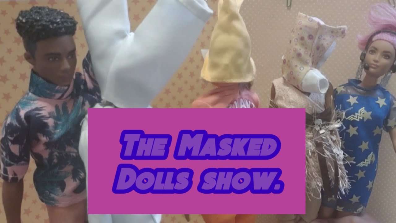 The Masked Singer Inspired, The Masked Dolls, Made by Kids! YouTube