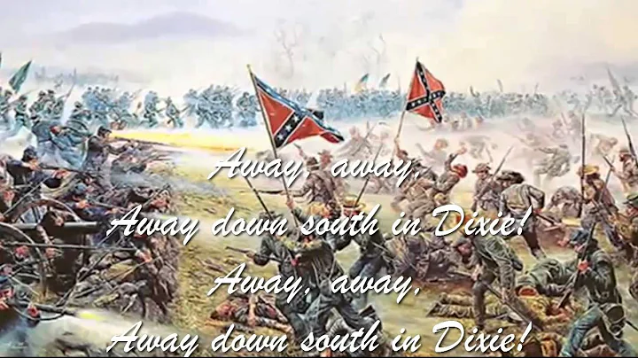 Confederate Song - I Wish I Was In Dixie Land (wit...