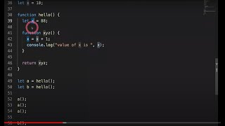 Understand javascript closure with Example in Hindi