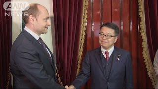 ロシア極東の経済協力協議　モスクワ訪問の世耕大臣(16/11/05)