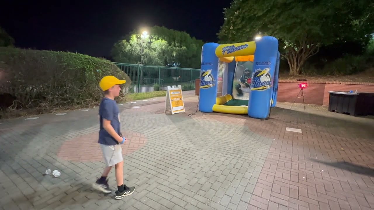 Myrtle Beach Pelicans Game Speed Pitch Youth Baseball