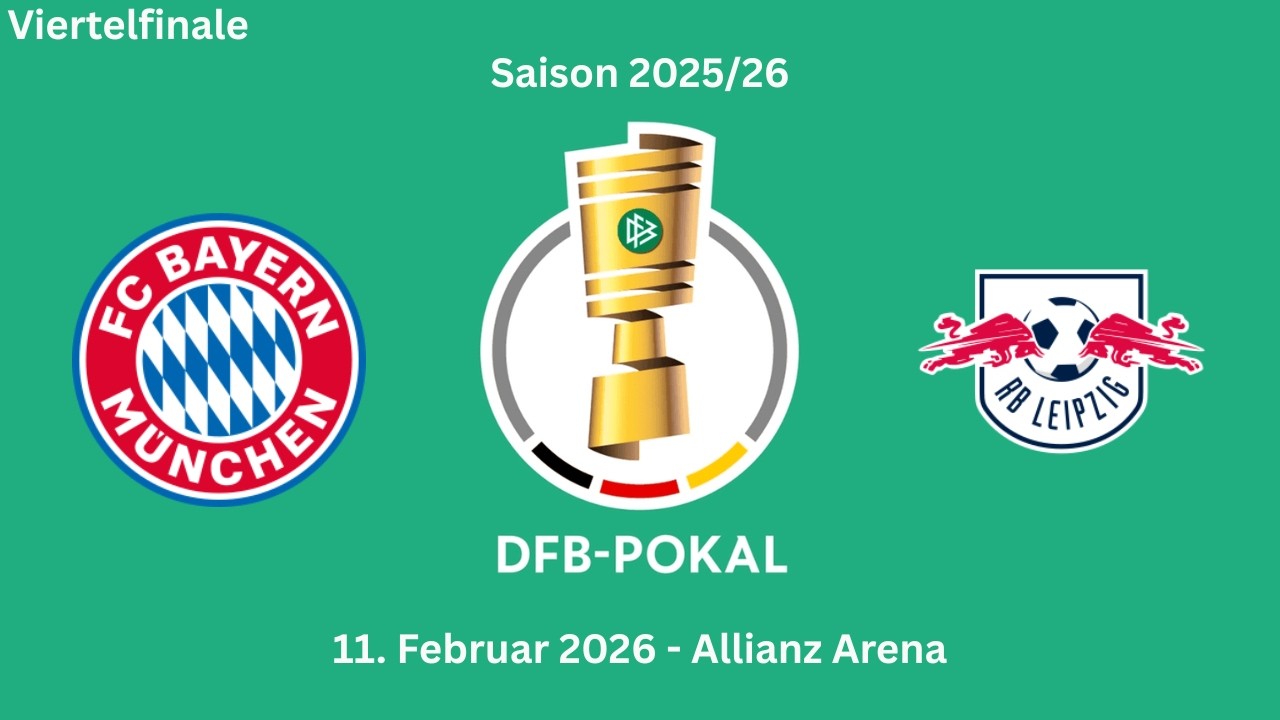 Pokalfluch Beendet im Pokal-Kracher | FC Bayern - München nach 6 Jahren wieder im Halbfinale 