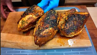 Juicy Grilled Chicken Breast Recipe | Charcoal Grilling