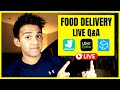 Working for Uber Eats, Deliveroo and Stuart (LIVE Q&A)
