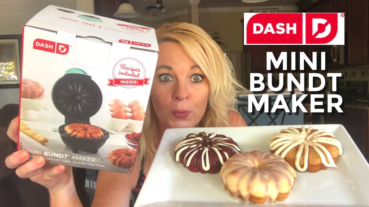 HOW TO USE THE ALEX BY DASH ELECTRIC FLIP BUNDT CAKE MAKER!! 