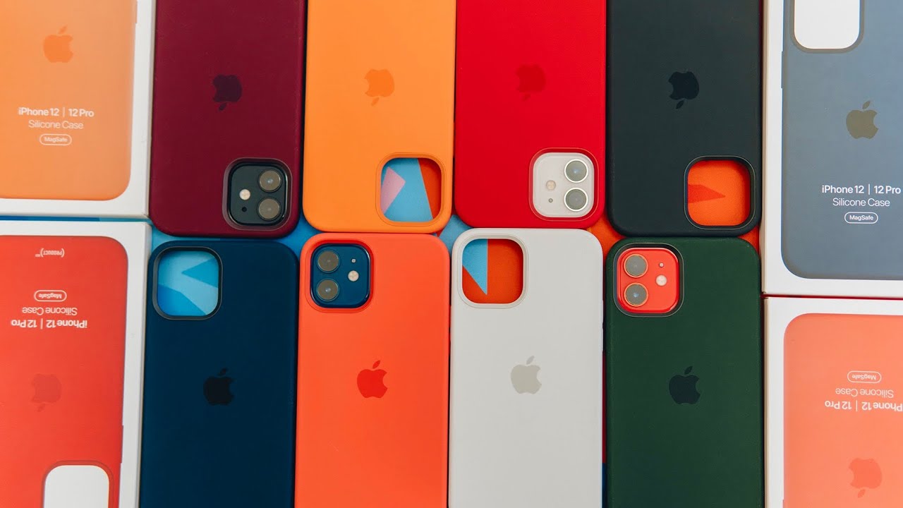 Testing Out All iPhone 12 & 12 Pro Silicone Cases + MagSafe (All Colors) 