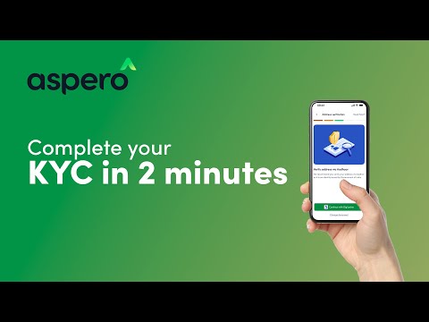 Aspero's All-New Zero Document KYC Journey - video from Aspero