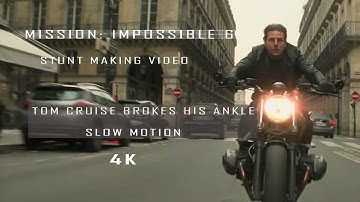 Mission Impossible 6 Tom cruise Fall Out  making video Ankle Broken 4K