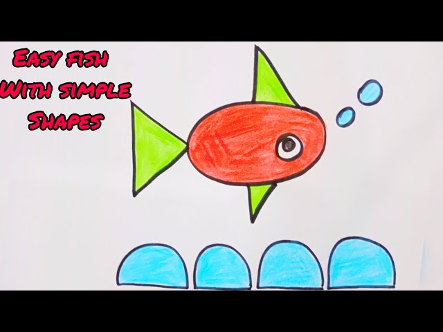Simple Fish Shapes To Draw