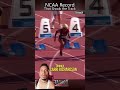 Sha'carri Richardson /NCAA Record 2025 #trackandfield #athlete #Shacarririchardson ##shorts #sports