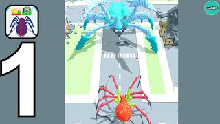 Spider Evolution -Gameplay Walkthrough Part 1(iOS, Android)#roleplaying screenshot 2