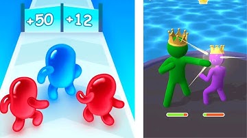 ✅ Join Blob Clash 3d 🆚 Giant Rush - Gameplay Walkthrough Pro Max Levels