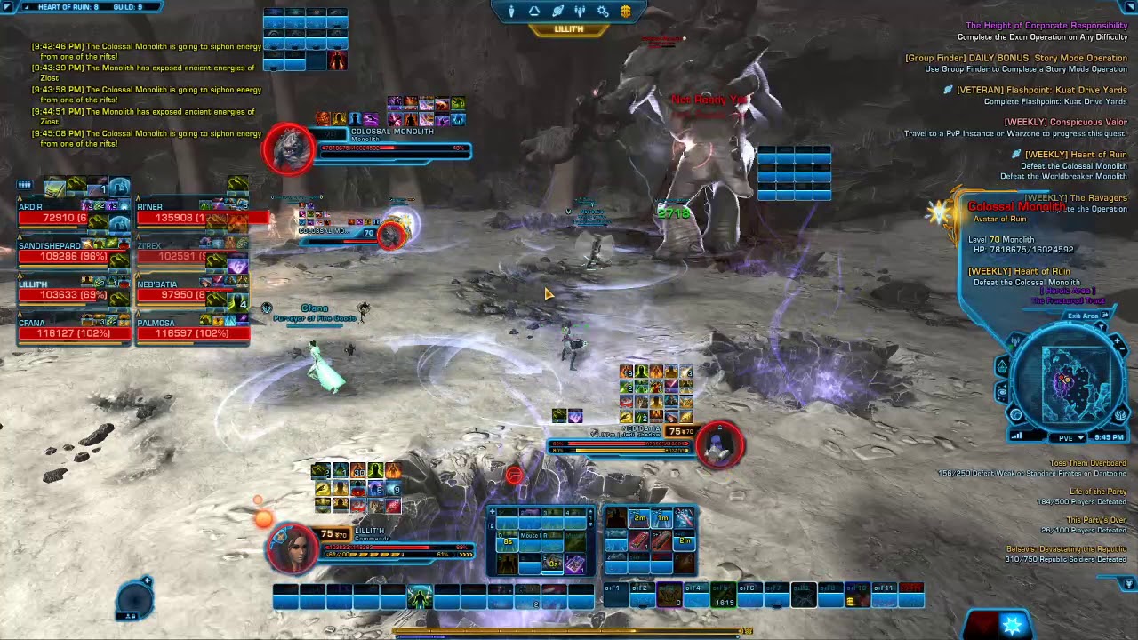 Brotherhood of Force Colossal Monolith Ziost Operation Boss SM 6.0 