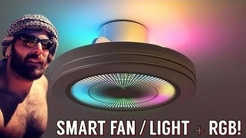 Lumary Smart Fan Light Install & Review
