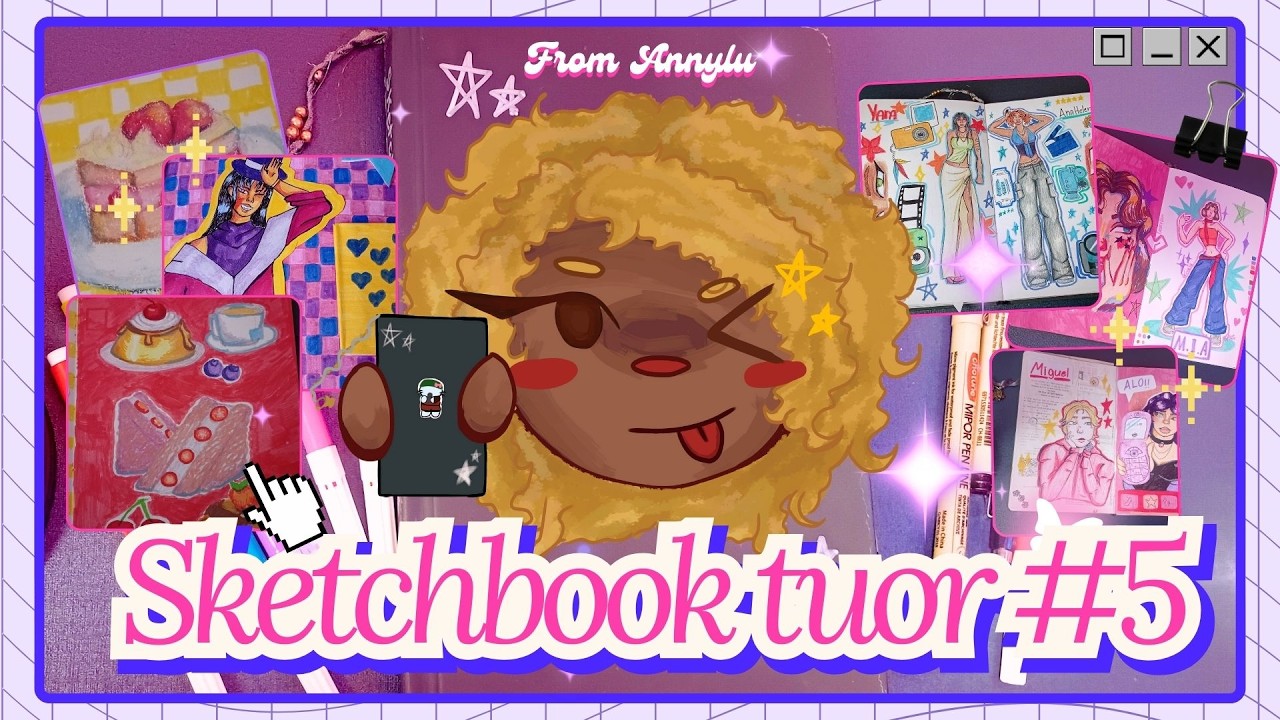 Sketchbook tuor 2025\2026 🎀✨️ || me.Annylu