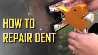 Dent Repair Paintless Tools Kit  (2020) - How to Remove a Small Dent