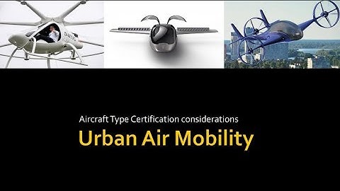 Transformative VTOL Workshop, Session 11: Standards & Certification