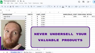 Your Small Business NEEDS this Pricing Calculator Spreadsheet Tool