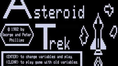 Simulation of Apple 2 high-res image loading on a TRS-80 Model 3 microcomputer