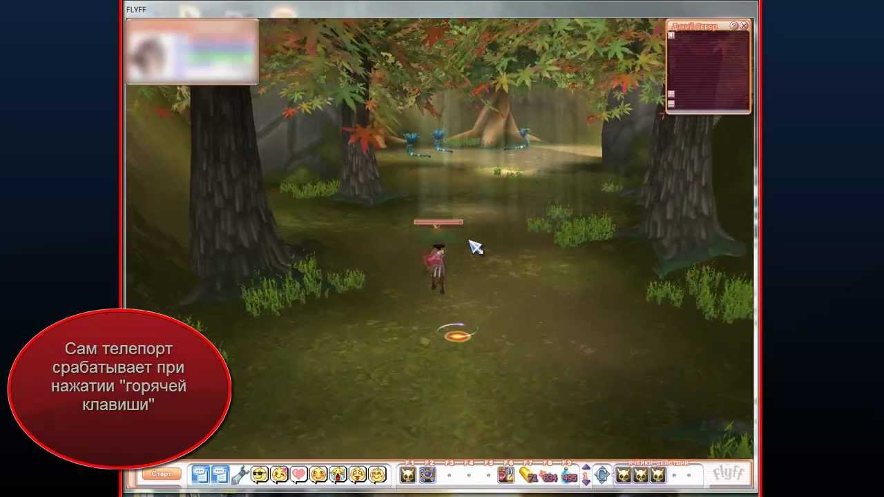 Flyff руоф, телепортируемся по данже с шервой