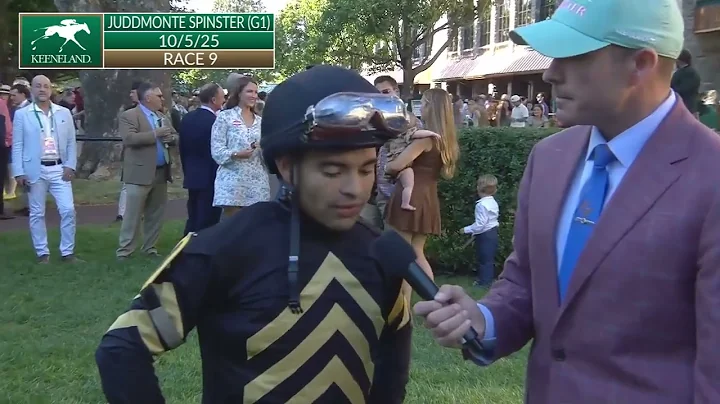 Gin Gin wins the 2025 Juddmonte Spinster (G1)