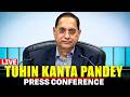 LIVE: SEBI Chief Tuhin Kanta Pandey addresses Press conference | Mumbai | India