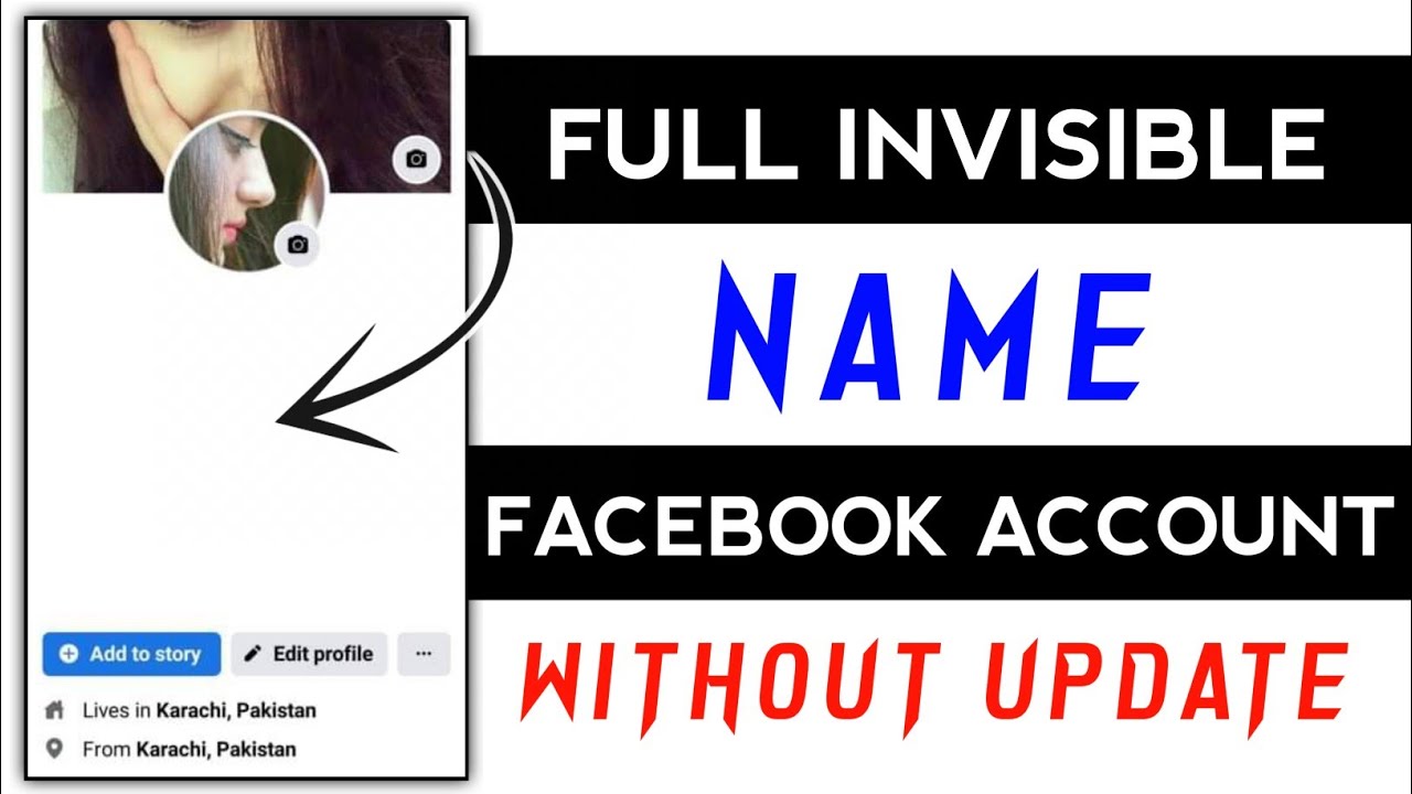 Full Invisible Facebook Account 2023 | How To Make Invisible Name Facebook Account 2023 | Dk
