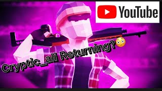 The Return Of Cryptic Ali?....