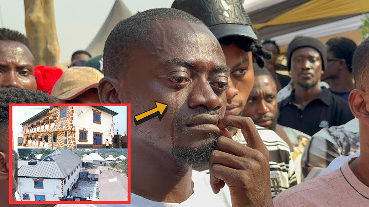 Oh😭 Kumawood Actor Lilwin Cries As He Gives A Huge House To His Mother & Family