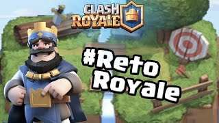 ¡¡USO EL MAZO DEL ENTRENADOR EN ARENA LEGENDARIA!! | #RetoRoyale | Clash Royale con TheAlvaro845