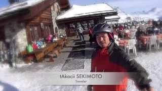 Zermatt Ski Travel Movie created by Takashi SEKIMOTO