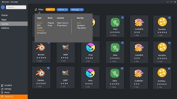 Plasma 5.19: Some sketches for improving Discover navigation  (feedback)