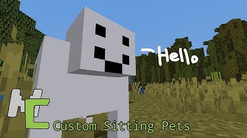 MCreator - Custom Pets With Sitting 2024 Simple