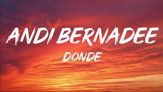 Donde - Andi Bernadee  [ Video Lirik ]