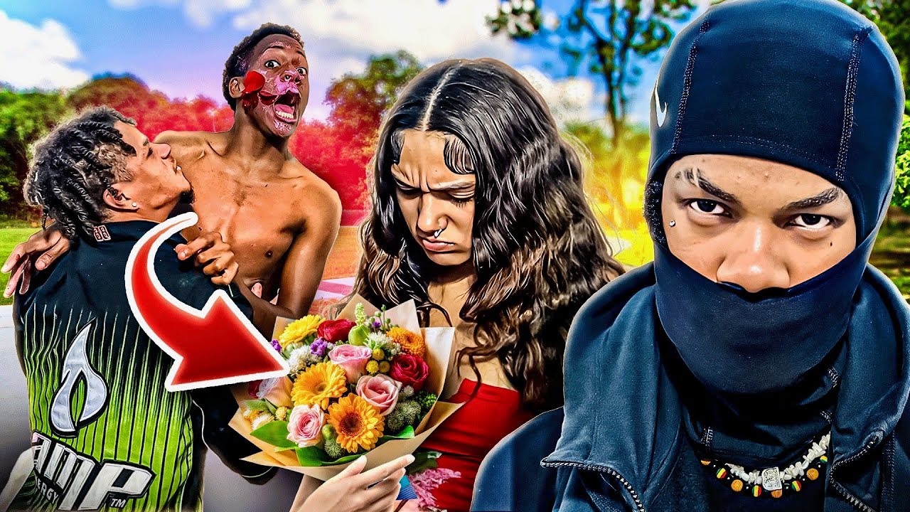 Я удивил NaI цветами перед Kobe J *ПЛОХАЯ ИДЕЯ*