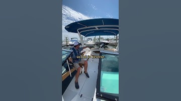 Bridge Marina Boat Docking Demonstration: Backing Out of the Slip
