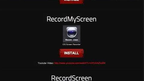 How to record your screen for iPod iPad and iPhone (no jailbreak)