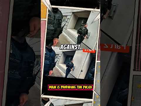Man Is Provoking The Police1