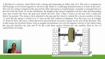 Virtual lab fly wheel Moment of Inertia Physics Practical