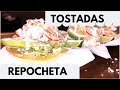 COMO HACER TOSTADAS CON ENFRIJOLADAS