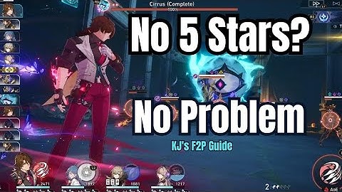 Divergent Universe: 100% Beginner F2P Guide [Cirrus Boss]