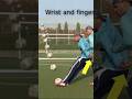 Lionel MESSI Free Kick How to shoot a Curveball  #skill #freekick #football #tips #soccer #shorts