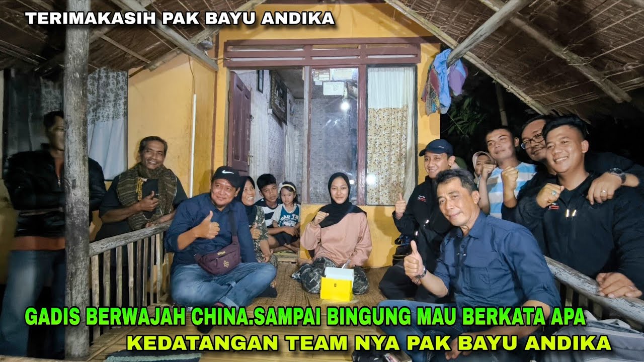 NANGIS TIDAK HNTI.GADIS BERWAJAH CHINA KEDATANGAN TAMU TEAM NYA PAK BAYU ANDIKA. TINGGAL DEKAT HUTAN