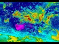 BOM Weather | AHI IR (Ch13) 'rainbow' 2km AUS equirect | 2026-03 Timelapse | IDE00404